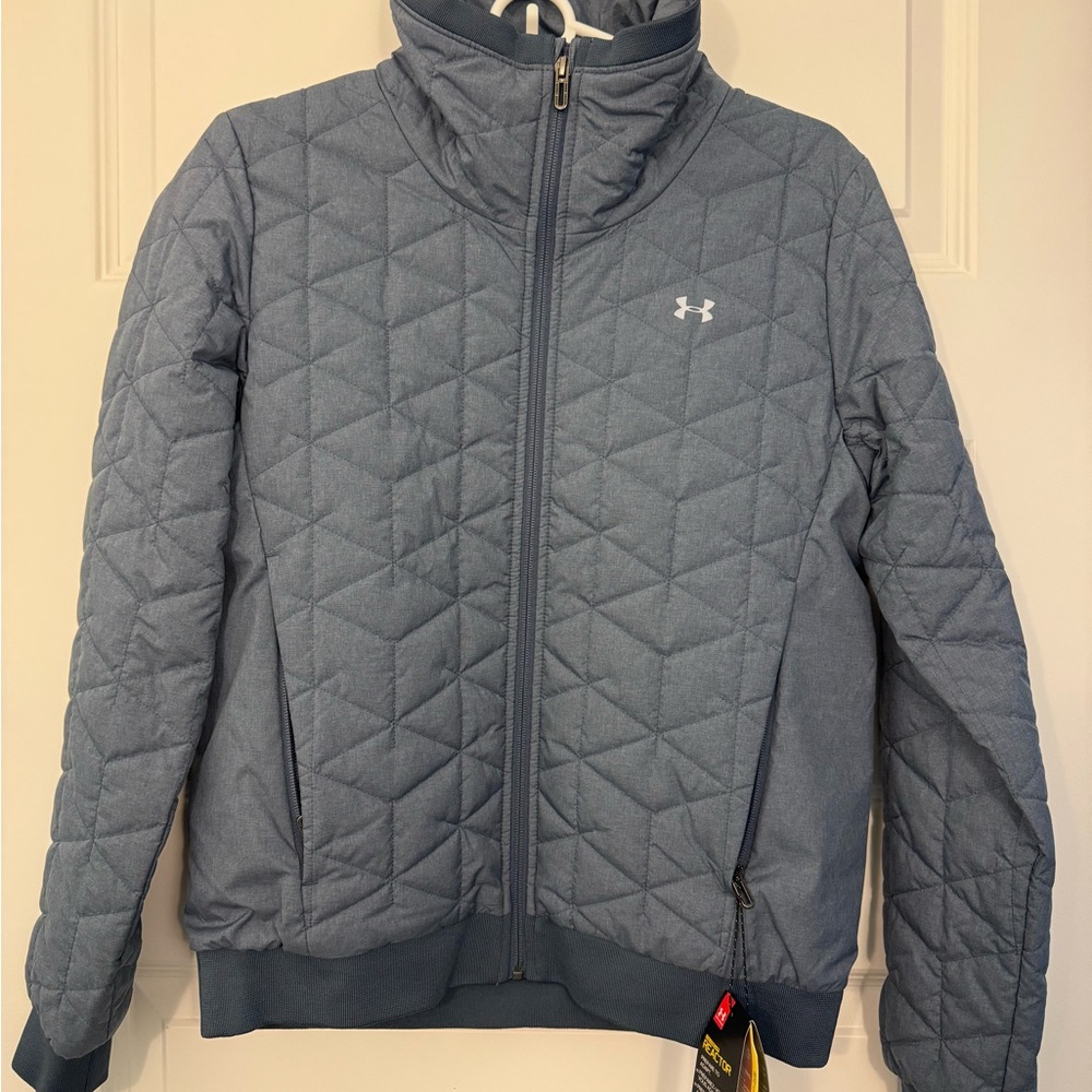 Under Armour Blue ColdGear Reactor Jacket